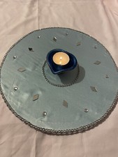 Mehndi Plate For Weddings (Candle Not Included)