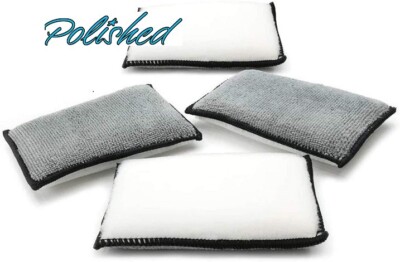 Scrub Pad 4er Set -Polished- Interior Cleaning Pad - Schwamm -