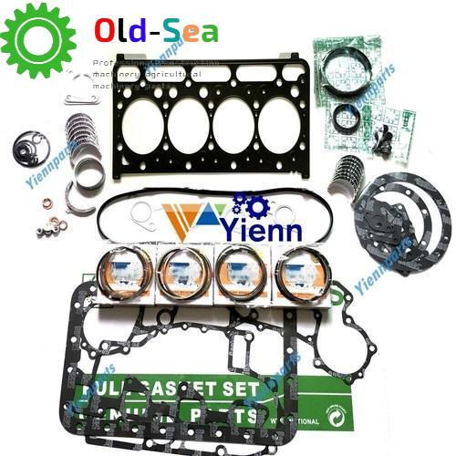 V2203 Overhaul Kit Piston Ring Full Gasket Bearing Set Fits For Kubota Engine - Picture 1 of 5