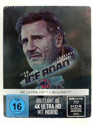 The Ice Road - Steelbook Ed. - Trucker, Winter- Eisstraßen, Kanada - Liam Neeson