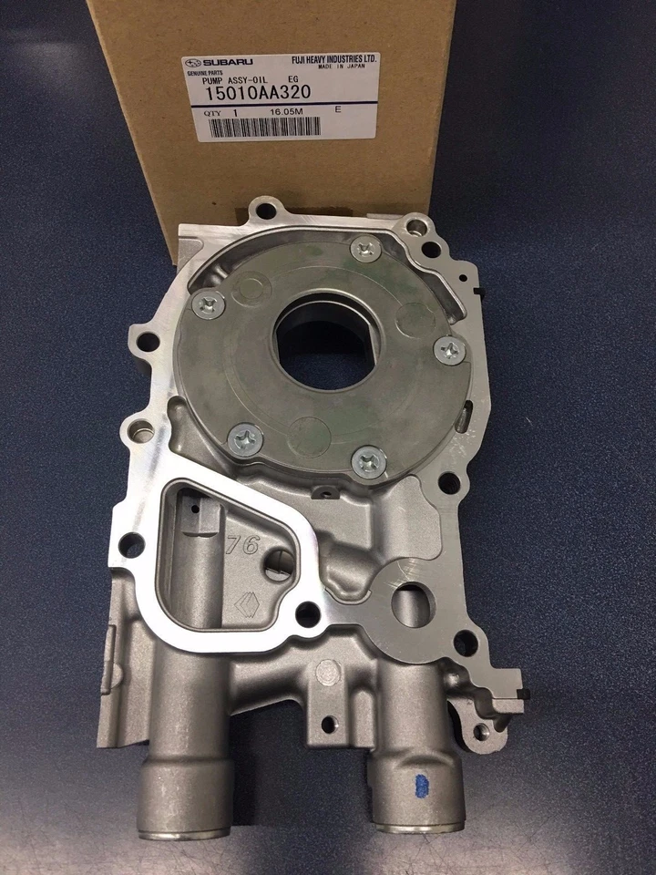 Bomba de óleo original do fabricante Subaru WRX Legacy Forester Impreza 15010AA320 2008-2013 NOVA - Imagem 2 de 2