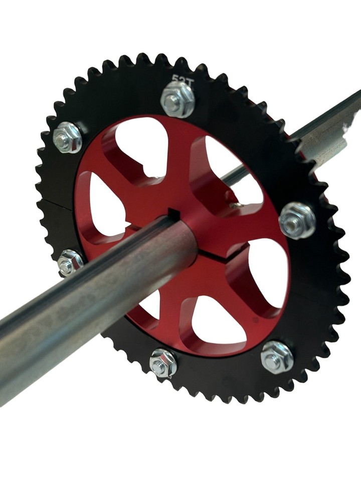 Go Kart & Mini Bike Racing Sprocket Hub for 1 Inch Axles. Black eBay