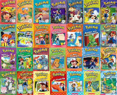 Complete Set Series - Lot of 28 Pokemon Chapter Books books by Tracey West