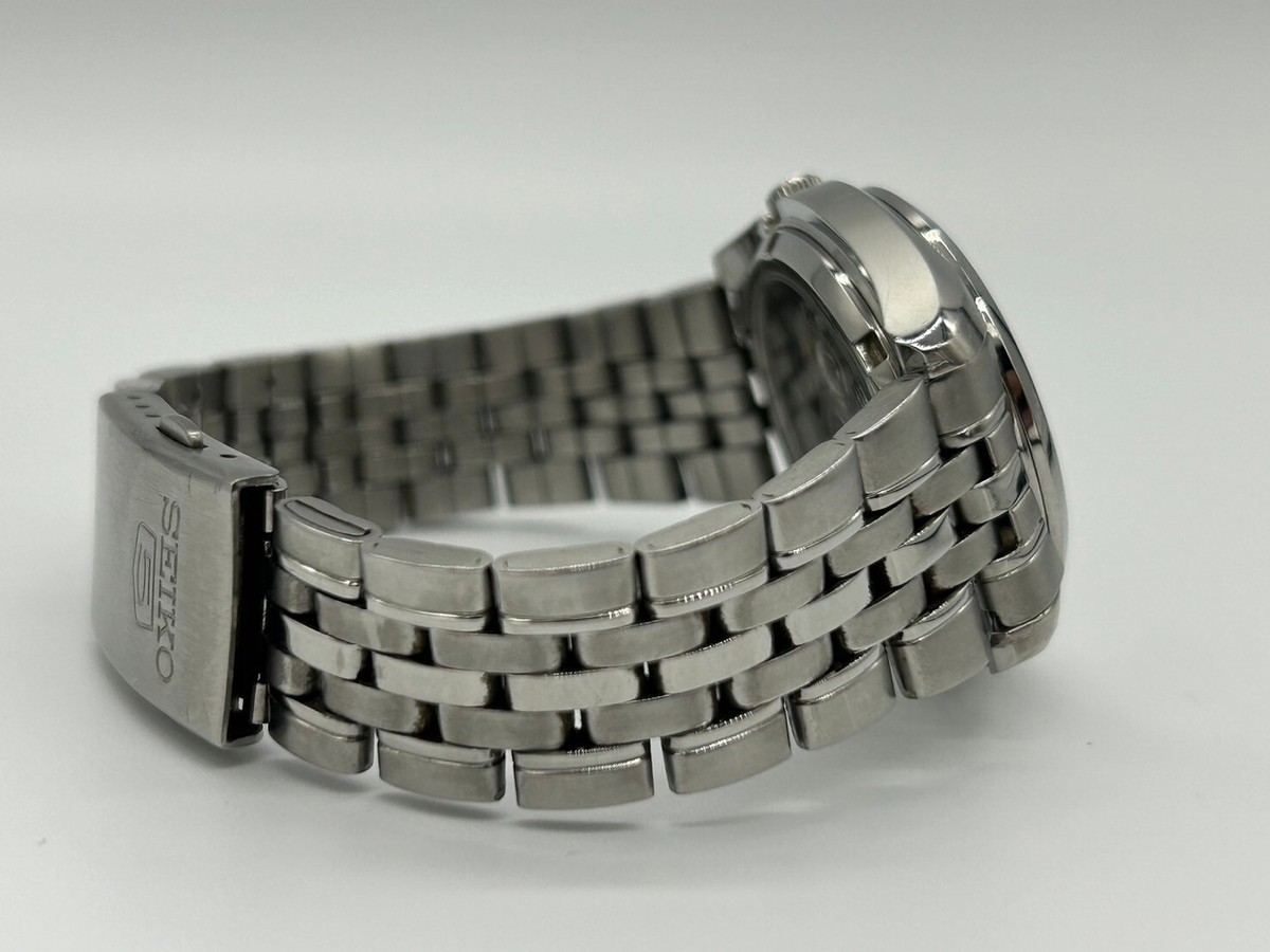 Seiko 7S26-04B0 Silver Stainless Steel Bracelet Strap Automatic Men\'s Wristwatch Men main image 3