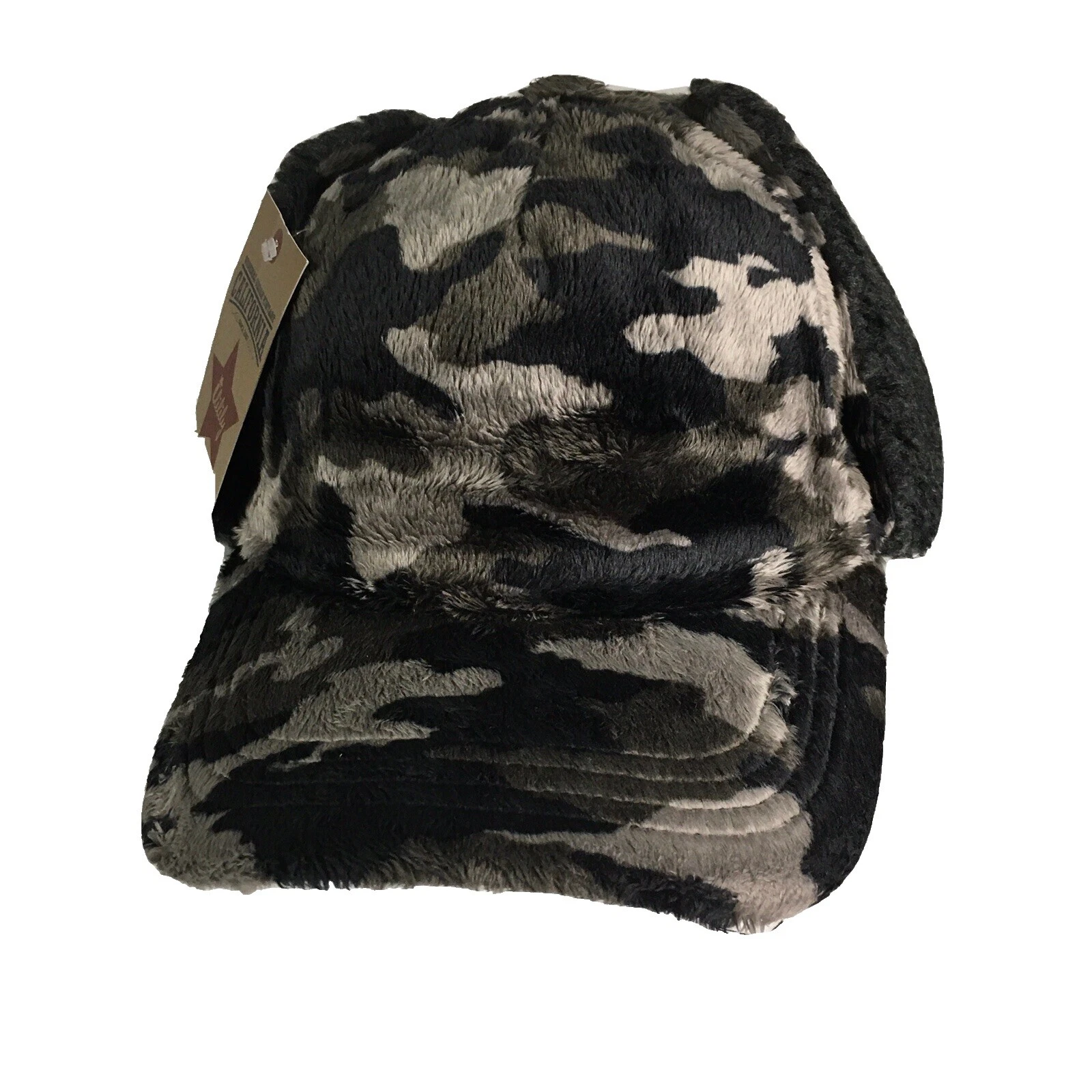 Faux Fur Camouflage Hats for Men