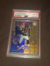 2013 ROOKIES AND STARS DEANDRE HOPKINS RC ROOKIE CRUSADE BLUE PRIZM PSA 10 RARE