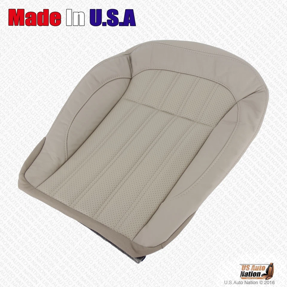 2013 - 2016 梅赛德斯奔驰 GL350 GL450 发球杆和乘客皮革座椅套米色 — 第 4/4 张图片