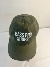Bass Pro Shops Youth Green Snapback Cap Hat Embroidered Logo