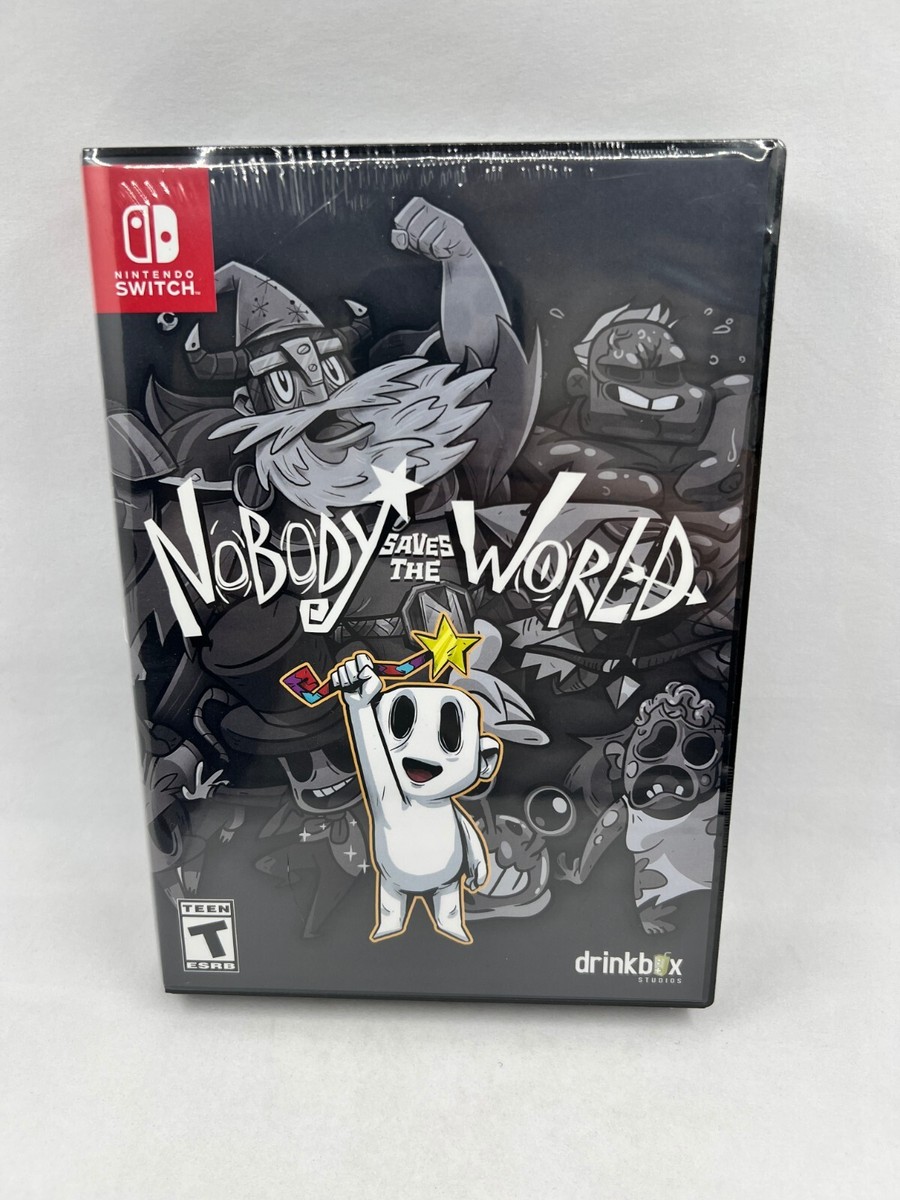 Nintendo Switch Nobody Saves the World Switch NOBODY SAVES THE WORLD Brand New NINTENDO SWITCH Game ESRB