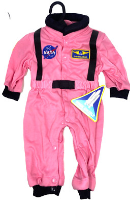 Aeromax NASA Space Shuttle Pink Romper Size 6-12 Months