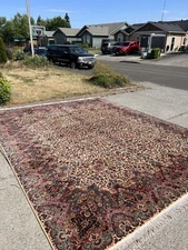 IVORY KIRMAN #759 11.5’ X 14’ Excellent Condition, Original Karastan 100% Wool