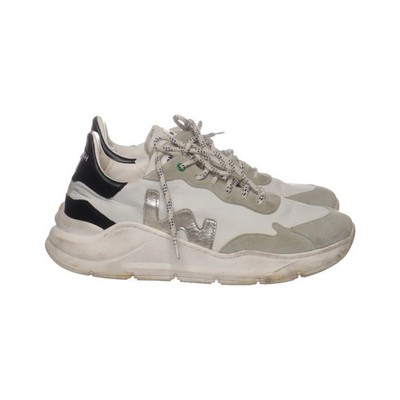 Womsh, Sneaker, Größe: 40, Leder, Weiß/Schwarz/Grau, Damen #f5a