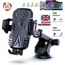 2026 BEST Car Phone Holder [Upgraded Suction & Clip]Rotatable Universal Mount UK