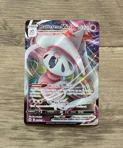 Hatterene VMAX Ultra Rare - 066/159 Crown Zenith - Pokemon TCG NM