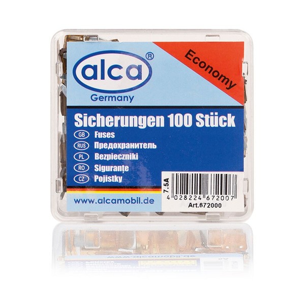 Alca® Mini-Sicherungen 7,5A; 100 St. Economy Box-image
