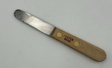 VTG Foster Bros Stainless Oyster/Clam Knife - Ocean Fish Co 1970s -Made in USA.