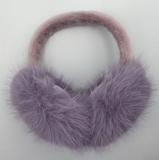 Fuzzy Purple Ear Muffs Earmuffs