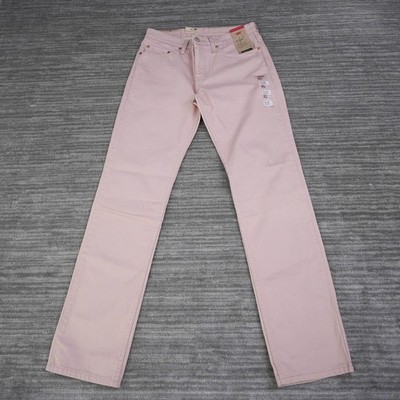 Levi's 511 Jeans Men Slim Fit Stretch Light Pink Mid Rise Denim New Tag 31X32