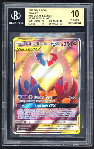 Latias & Latios-GX graded BGS 10 for sale on eBay