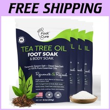 Foot Soak with Tea Tree Oil  Epsom Salts - Pack of 4