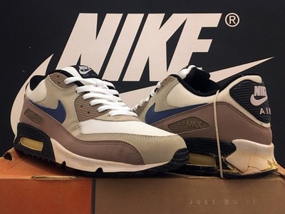Vintage 2003 Nike Air Max 90 UK9,5 EU44,5 Cracked Escape II OG 1 BW 2 180 95 97 RARE