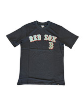 Boston Red Sox T-Shirt MLB Men's Echo 47 Brand Top - New