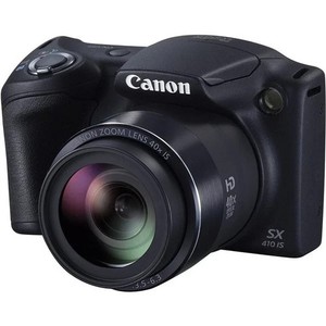 Canon PowerShot SX410 IS 20.0MP Digital Camera - Black