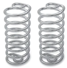 Drag Specialties Chrome Seat Springs - 5in. Motorcycle Street Bike 28-60106