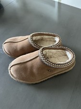 UGG Tasman Youth Size 1 Slipper Shoes Big Kid Chestnut Brown Tan