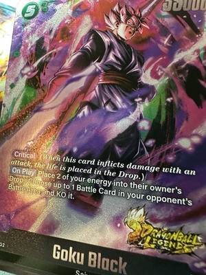 Goku Black SR Foil FS10-04 Dragon Ball Super Fusion World NM | eBay