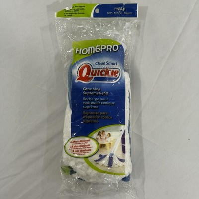 Homepro Quickie Cone Mop Clean Smart Type E Model 0941M Supreme Refill Wet Mop