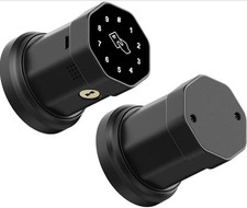 Fingerprint Door Knob,5-in-1 smart door lock, Fingerprint Digital App Black