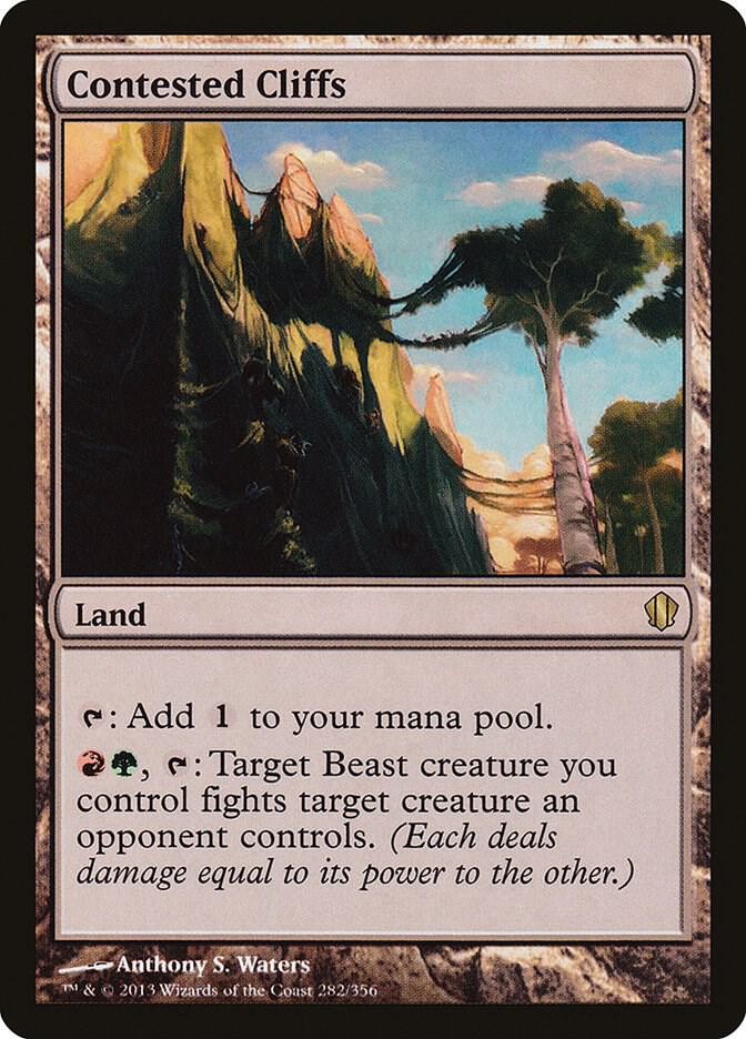 Magic: The Gathering Commander 2013 Contested Cliffs