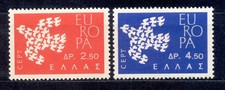 Greece - Greece 1961, Michel No. 775 - 776 **