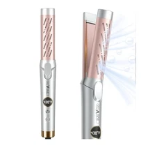 Hair Straightener and Curler 2 In 1: NOVIIML Curling Iron with 360° Airflow US