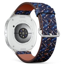 Comets Stars Night Vegan Leather Watch Band 40/44/46mm