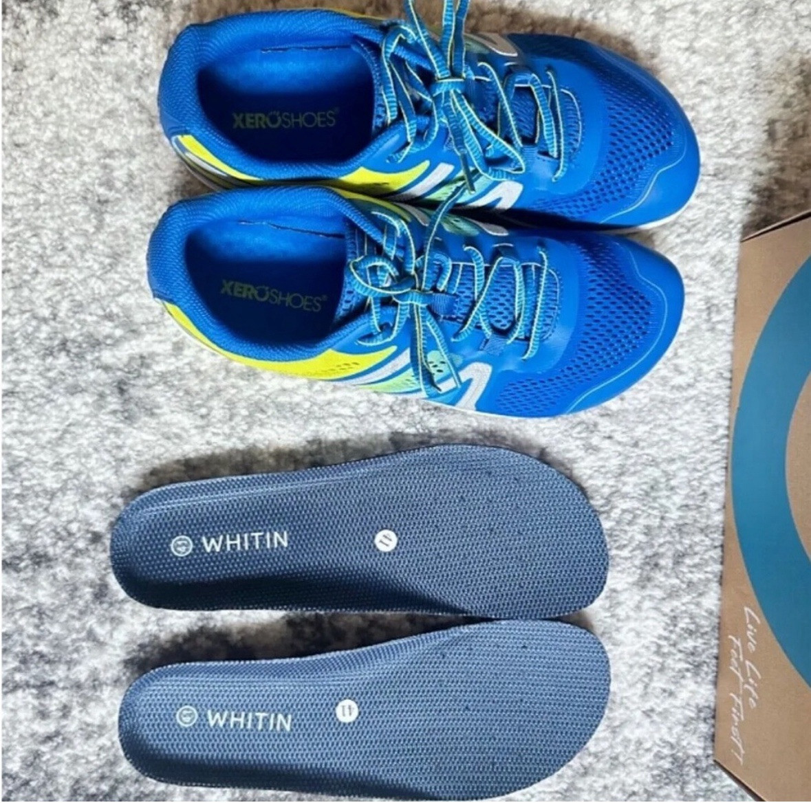 SAOLA Scarpe da corsa su strada leggere Xeroshoes HFS taglia 9