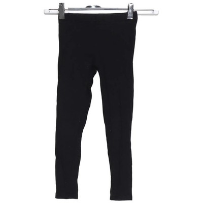 H&M, Leggings, Größe: 116, Schwarz, Baumwolle/Elasthan, Einfarbig, Mädchen #HvH