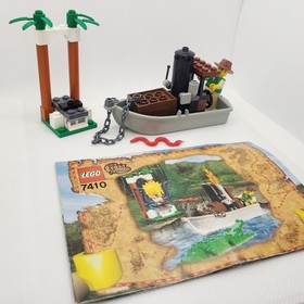 Lego Orient Expedition Adventurers Jungle River 7410 Uncomplete w/ Instructions