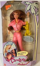 NWB Vintage 1996 Barbie Mattel Clueless Amber Doll From The Hit Tv Series 17038