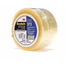 Scotch 373 Carton Sealing Tape, Clear, 72Mm X 100M