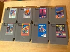 Nintendo NES 8-Game Lot Ninja Gaiden II, Paperboy, Clash At Demonhead, Overlord