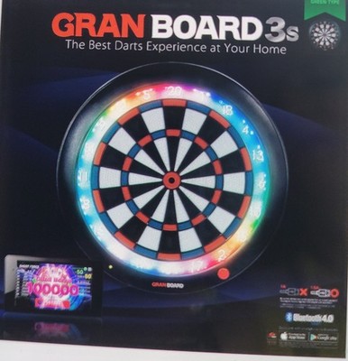 GRAN BOARD 3s Elektronische Dartscheibe Softdart mit LED 56,5 cm