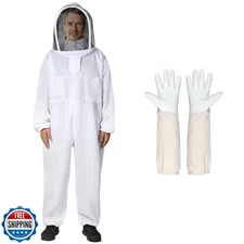 Berverra Multi-Size Professional Bee Suit for Beekeeper Sting Proof Suits wit