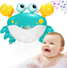 Crab Baby Bath Toys, Crab Bubble Bath Machine, Automatic Bath Toy Blows Bubbles
