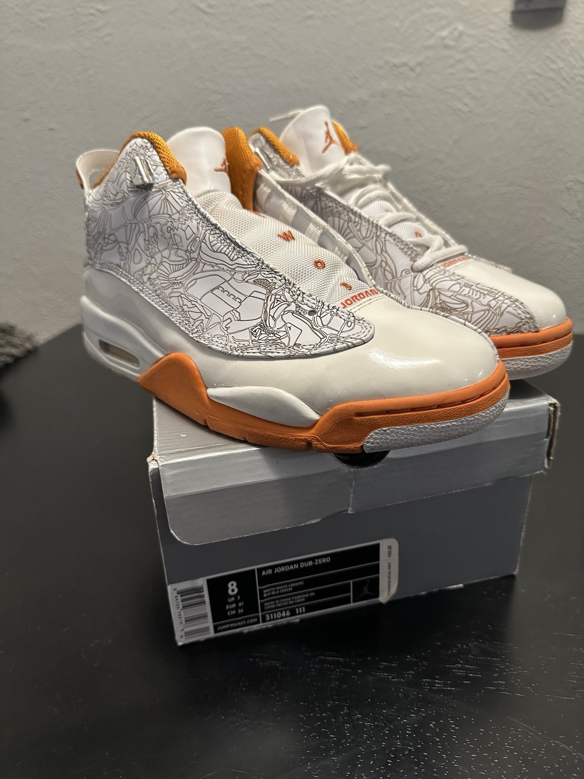 Size 8 - Air Jordan Dub-Zero (3 pair deal)