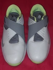 Nike Golf Tiger Woods Cleats Wolf Grey Green 880955-002 Men's US 10.5 UK 9.5