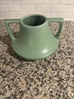 HaegerR Art Potter "EVE" Vase Green Glaze No Chips