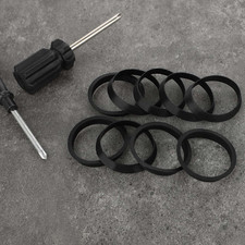 10 PCS Seal Ring Silicone Washer Waste Pipe Seal Ring Rubber Gasket Washers P...