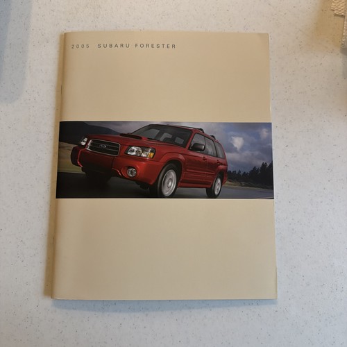 2005 Subaru Forester X 2.5 XS L.L. Bean Edition 2.5 XT Brochure With Paint Codes